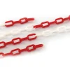 Chaine de signalisation 6mm x 2,5m, rouge/blanc - THIRARD