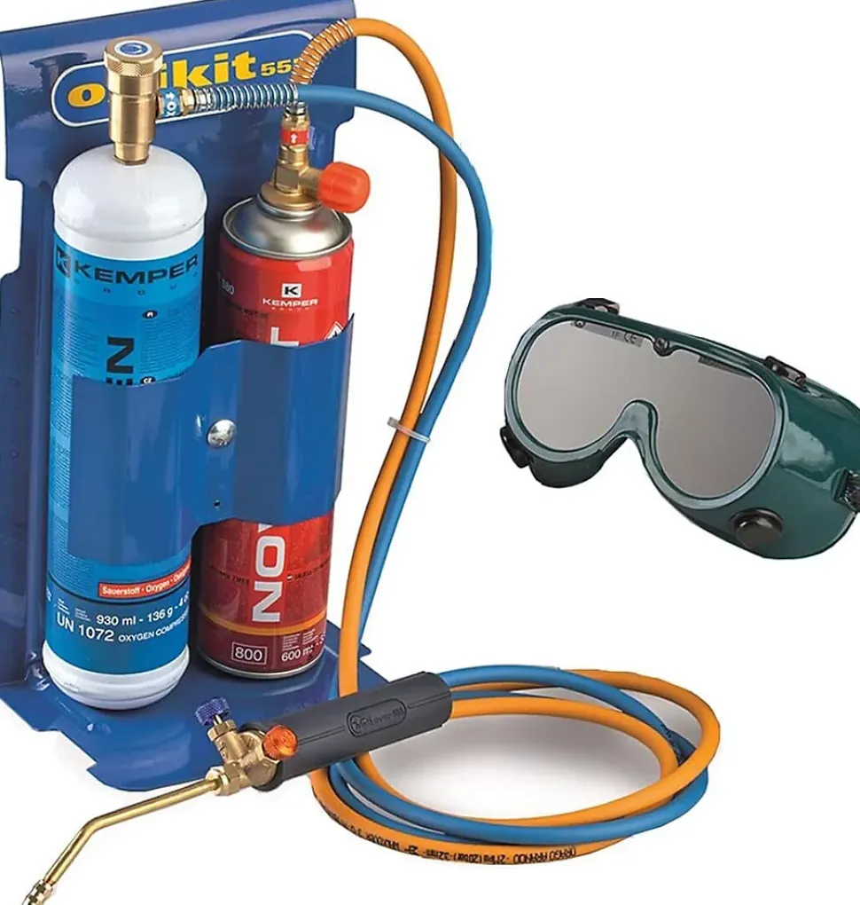 Chalumeau BI GAZ professionnel Oxygène Butane/Propane Soudure Découpe métal