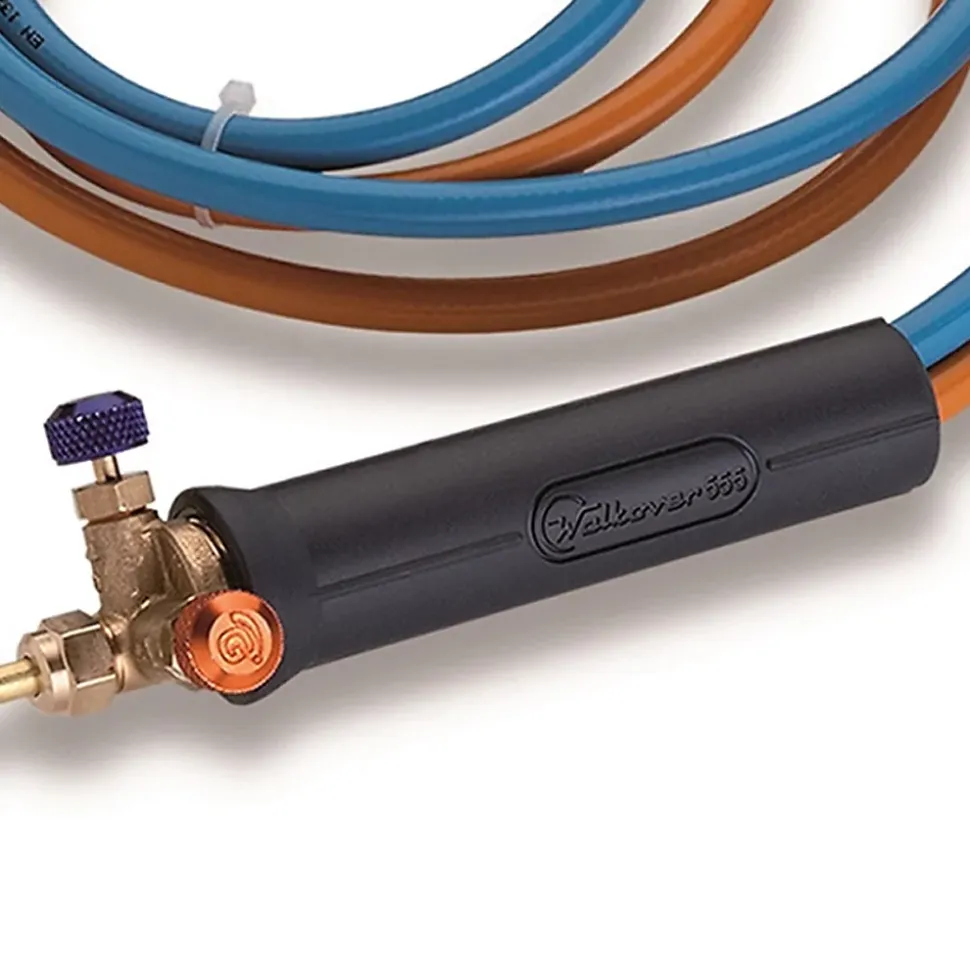 Chalumeau Bi-Gaz Oxygene Propane Tuyau 1.5 m Connection M10 Soudo brasure KEMPER