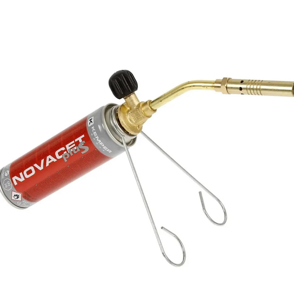 Chalumeau de plombier à gaz + Bouteille Propane 2100-C Soudures Fines 360 degrés 2100-C KEMPER