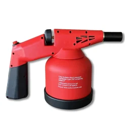 Chalumeau gaz 1.7kW Allumage piezo + 4 Cartouches gaz PROWELTEK