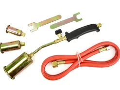 Chalumeau Torche Gaz Pro - Trois Buses Changeables 25 35 50 mm Pour Chauffage et Soudure