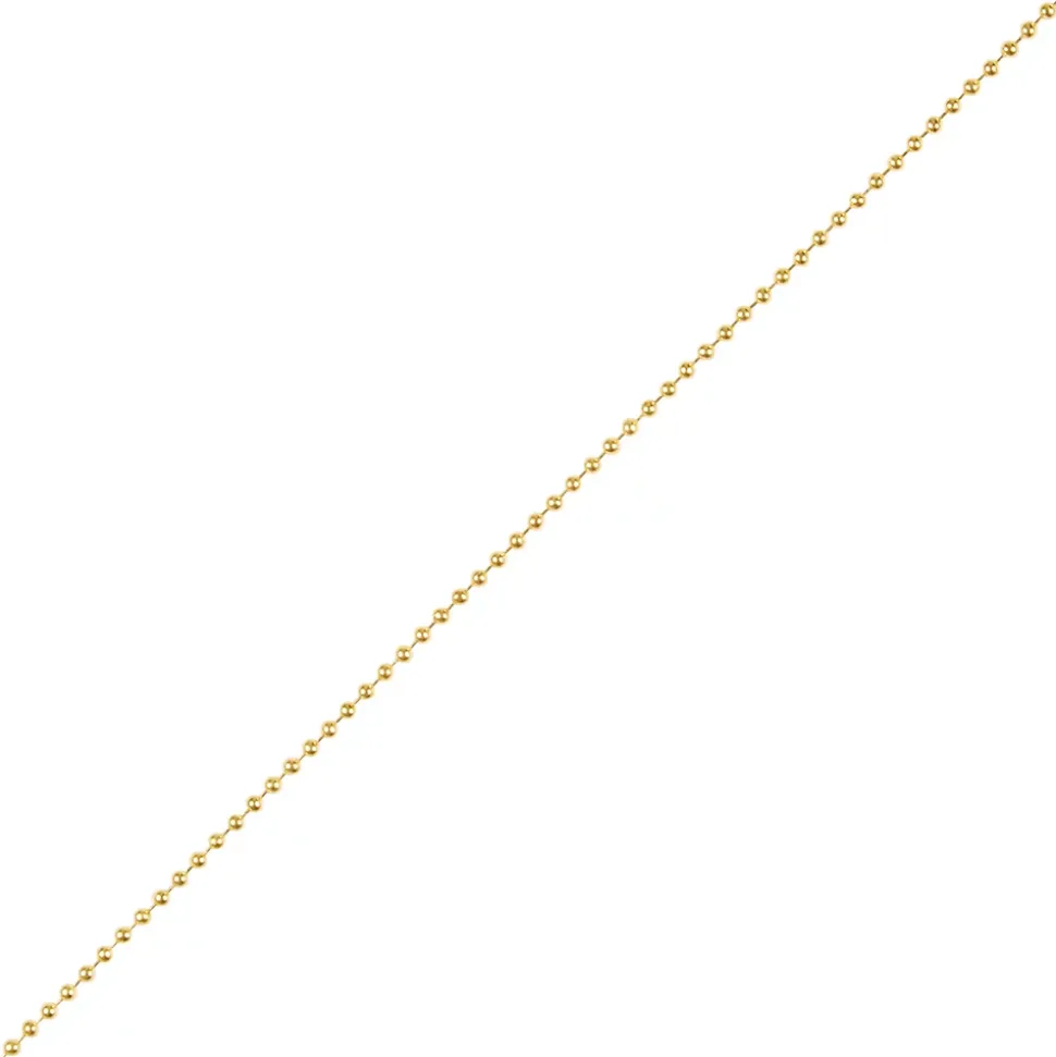 Chaîne boule en laiton Diall ø2 mm, 2.5 m
