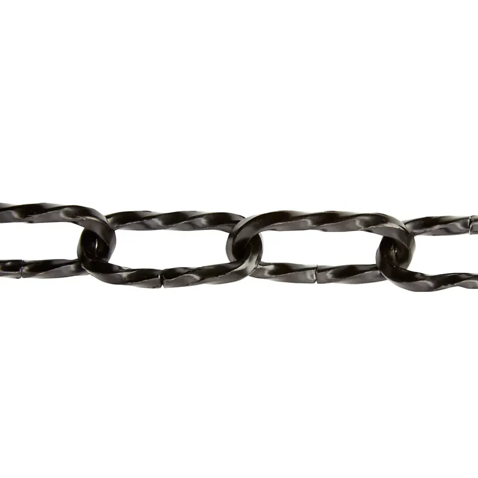Chaîne de lustre noire Diall ø3.5 mm x l. 150 cm