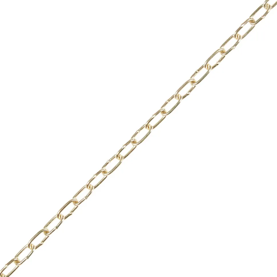 Chaîne droite en laiton Diall ø2 mm, 2.5 m