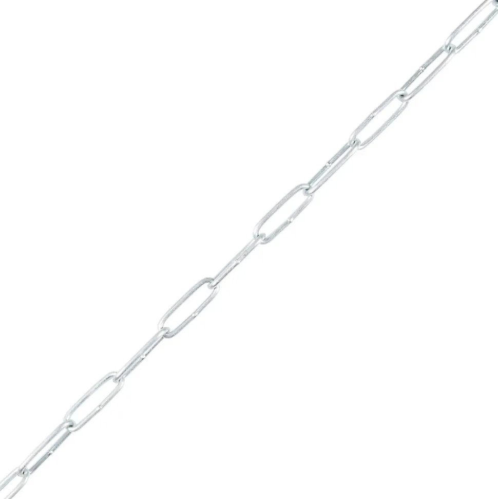 Chaîne droite maille longue Diall ø2 mm, 2.5 m