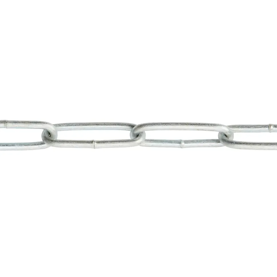 Chaîne droite maille longue Diall ø3.4 mm, 2.5 m