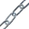 Chaîne maille longue Diall ø6 mm, vendue au mètre linéaire