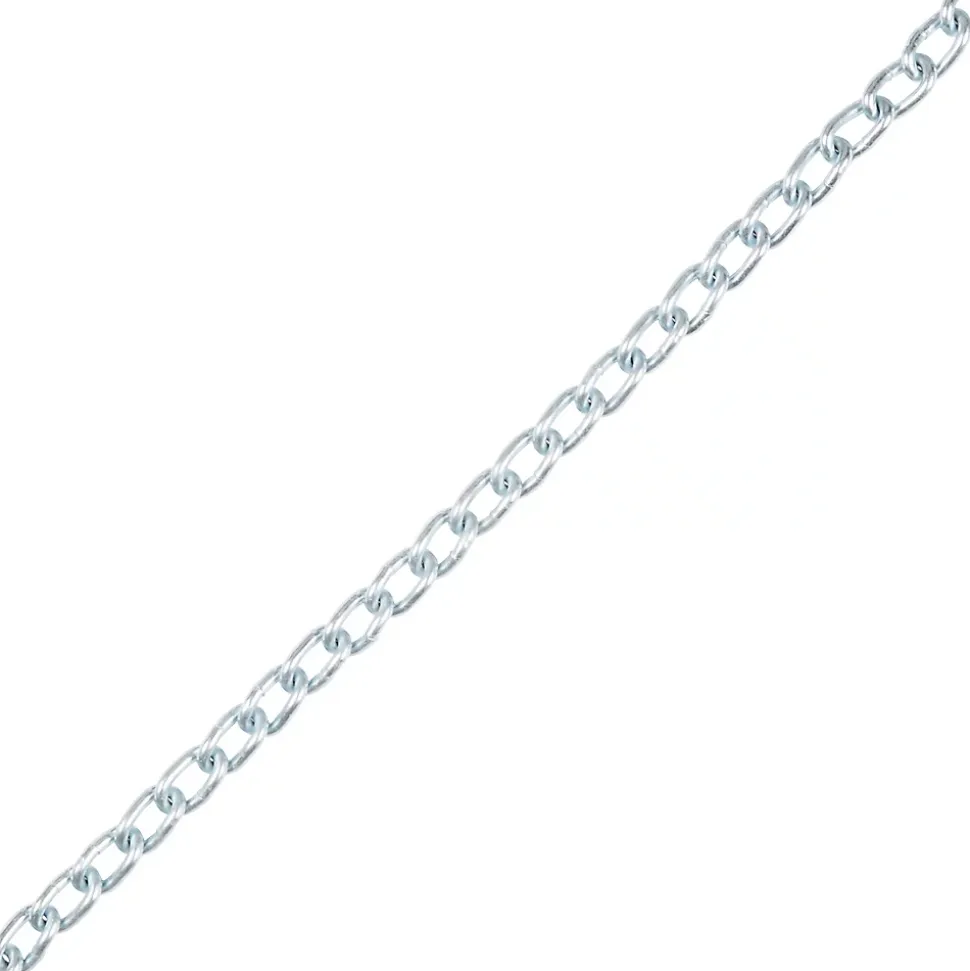 Chaîne non soudée nouée en acier Diall ø5 mm, 2.5 m