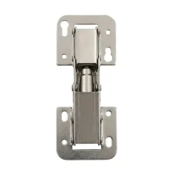 Charnière invisible à ressort easy acier Diall 90°, lot de 2