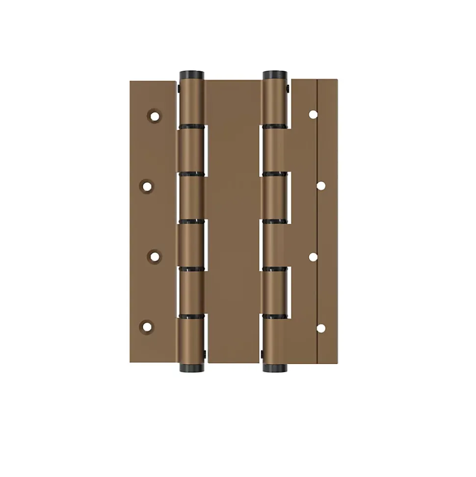 Charnière va et vient à ressort, 180X40 mm, en aluminium anodisée bronze, pour porte de 40 mm.
