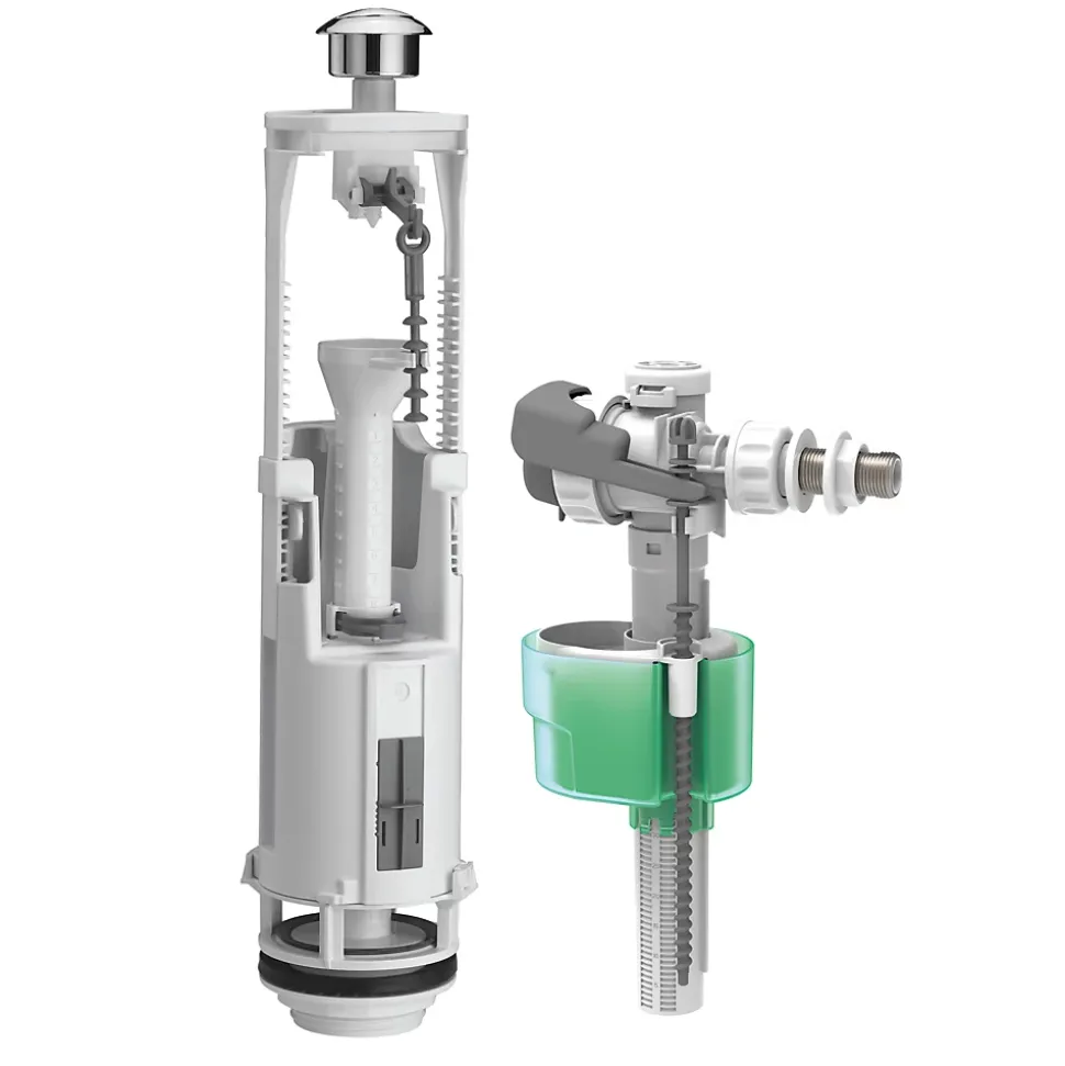 Chasse d'eau + flotteur latéral ultrasilencieux Siamp + étrier