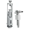 Chasse d'eau + robinet flotteur silencieux Siamp Optima S compact 95L
