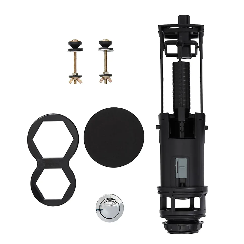 Chasse d'eau Flomasta - 2", Double bouton poussoir + tige