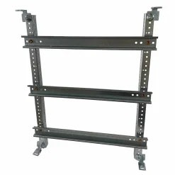 Chassis Modulaire 54 Modules Pour Coffret Polyester Abb Aria 54 - 3 Rangées De 18 Modules