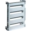 Chassis Modulaire 4 Rangées De 16 Modules Pour Armoire Argenta Gn6040 Profondeur 150-200mm