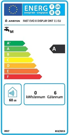 Chauffe-eau gaz instantané Ariston Fast Evo X 11 - butane/ propane
