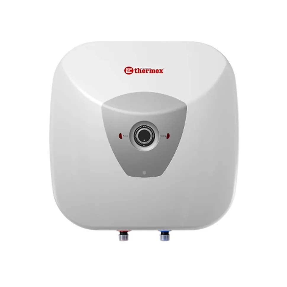 Chauffe-eau électrique HIT PRO 15L Thermex, Installation au-dessus de l'évier arrivées d'eau en bas