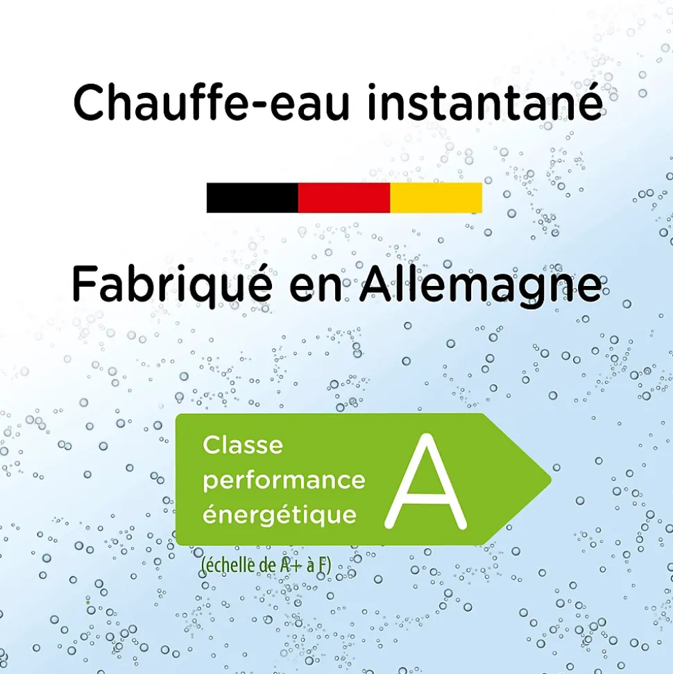 Chauffe-eau électrique instantané Saniself sous évier 4.4 kW