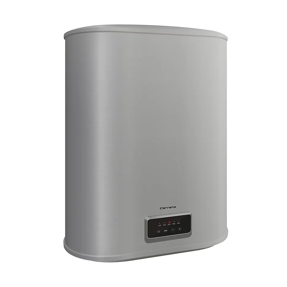 Chauffe-eau électrique plat Carrera alu brossé 47L
