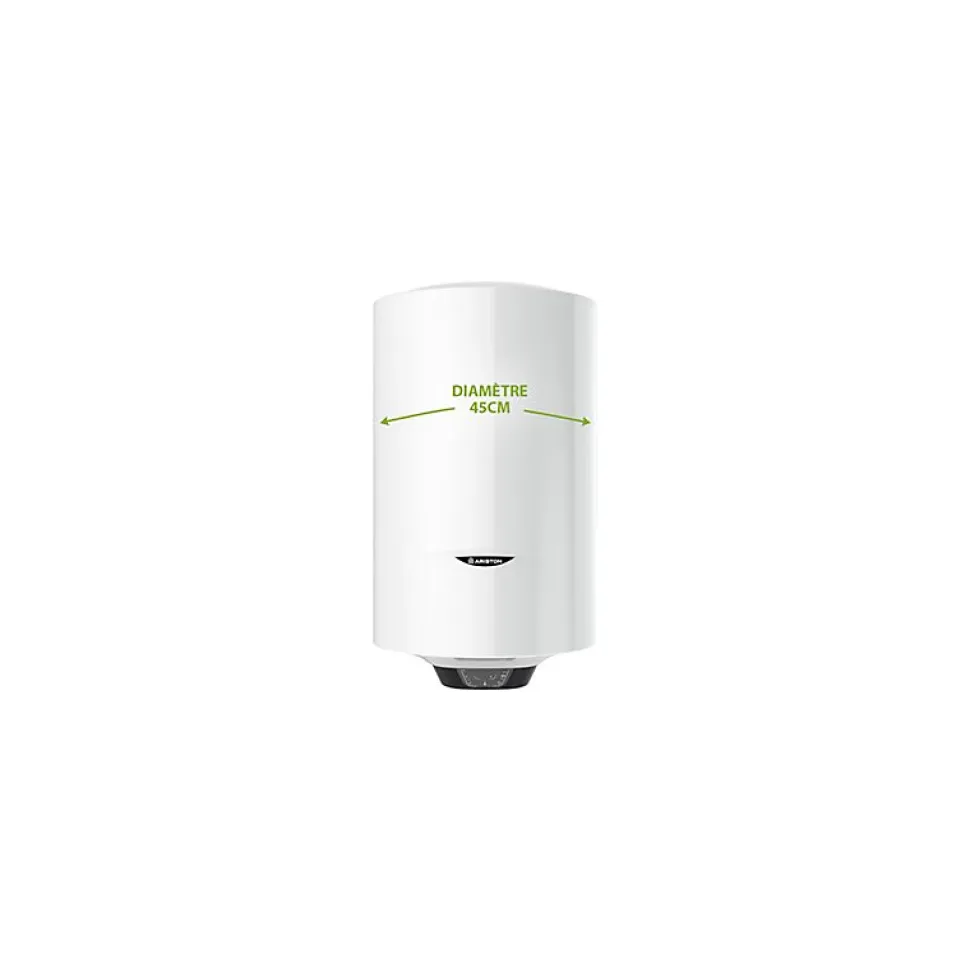 Chauffe-eau électrique vertical mural Pro 1 Eco 100L - ARISTON - 3201959