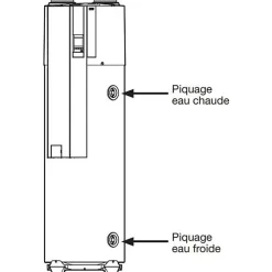 Chauffe-eau Thermodynamique T.Flow Hygro+
