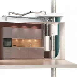Chauffe-eau thermodynamique AQUACOSY EVOLUTION 100L Sans ventilateur - ATLANTIC - 350203
