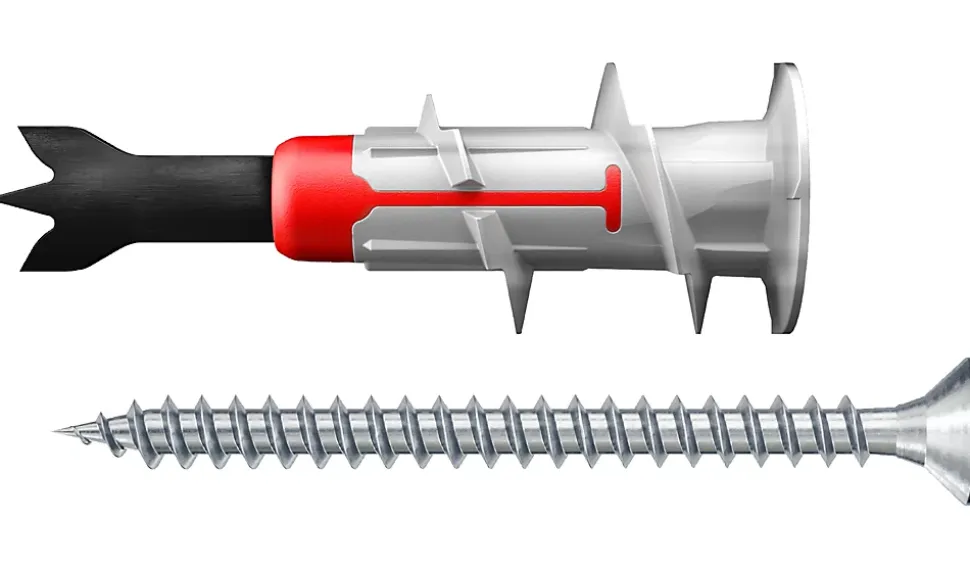 Cheville autoforeuse pour plaque de plâtre Fischer DuoBlade SF 6K