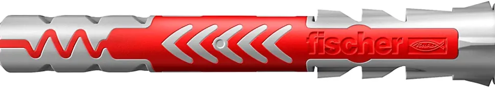 Cheville bi-matière avec vis Fischer DuoPower pour matériaux de construction 6x50 mm, 4 pièces