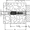 Cheville bi-matière avec vis Fischer DuoPower pour matériaux de construction 10x50 mm, 4 pièces
