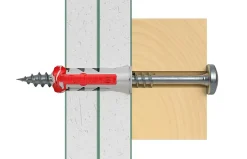Cheville bi-matière Fischer DuoPower pour matériaux de construction 6x50 mm, 8 pièces
