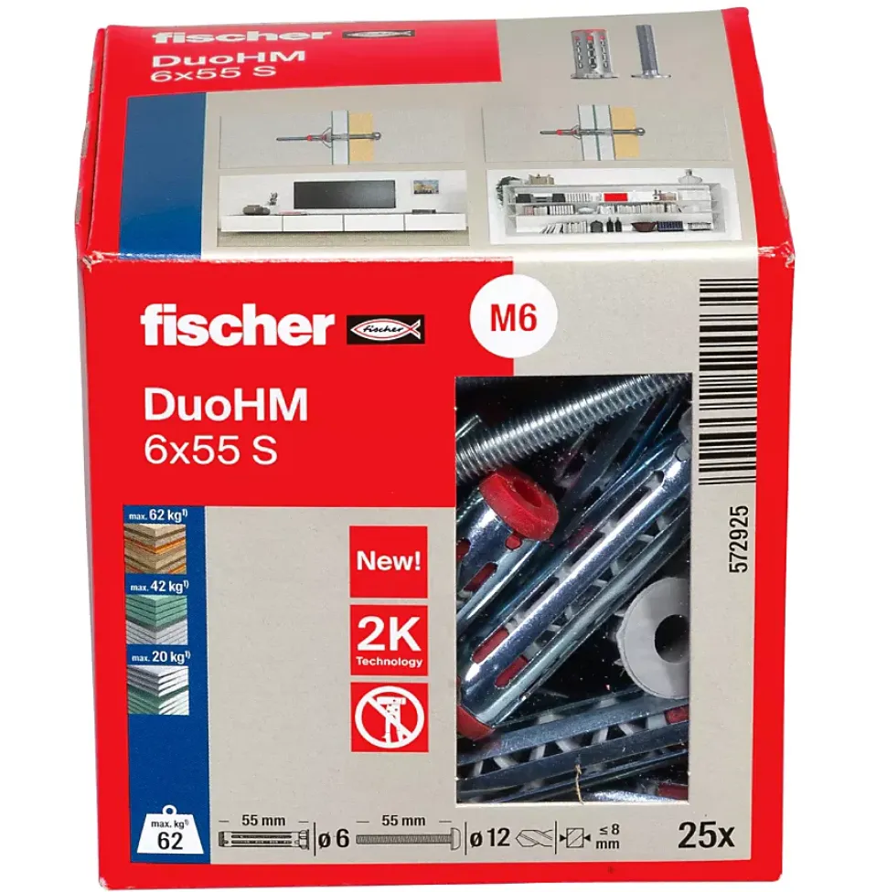 CHEVILLE DUO HM - DUO HM 6x55 S TX - 25/BTE
