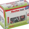 Cheville Duopower + vis big pack 6X30, 50 pièces