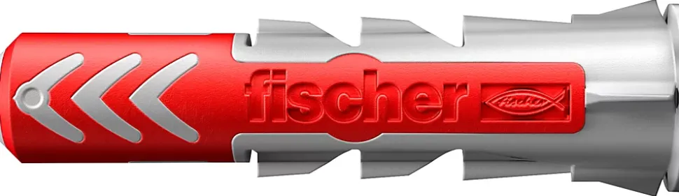 Cheville en nylon Fischer DuoPower tous matériaux 10x50 mm, 8 pièces