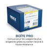 Chevilles nylon avec collerette