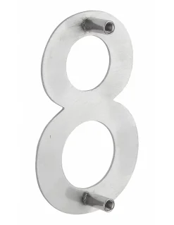 Chiffre 8 à visser, inox, H.100mm - THIRARD