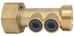 Clapet antipollution à double purge mâle/ femelle 3/4 58mm