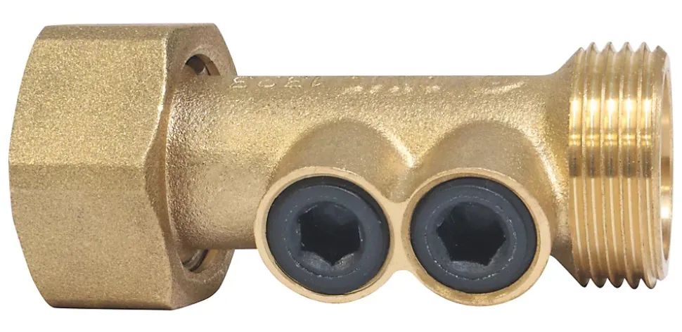 Clapet antipollution à double purge mâle/ femelle 3/4 58mm