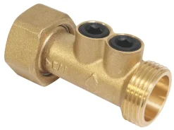 Clapet antipollution à double purge mâle/ femelle 3/4 58mm