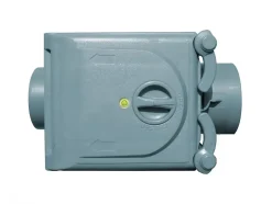Clapet anti-retour PVC à coller avec niveau bulle diamètre 100