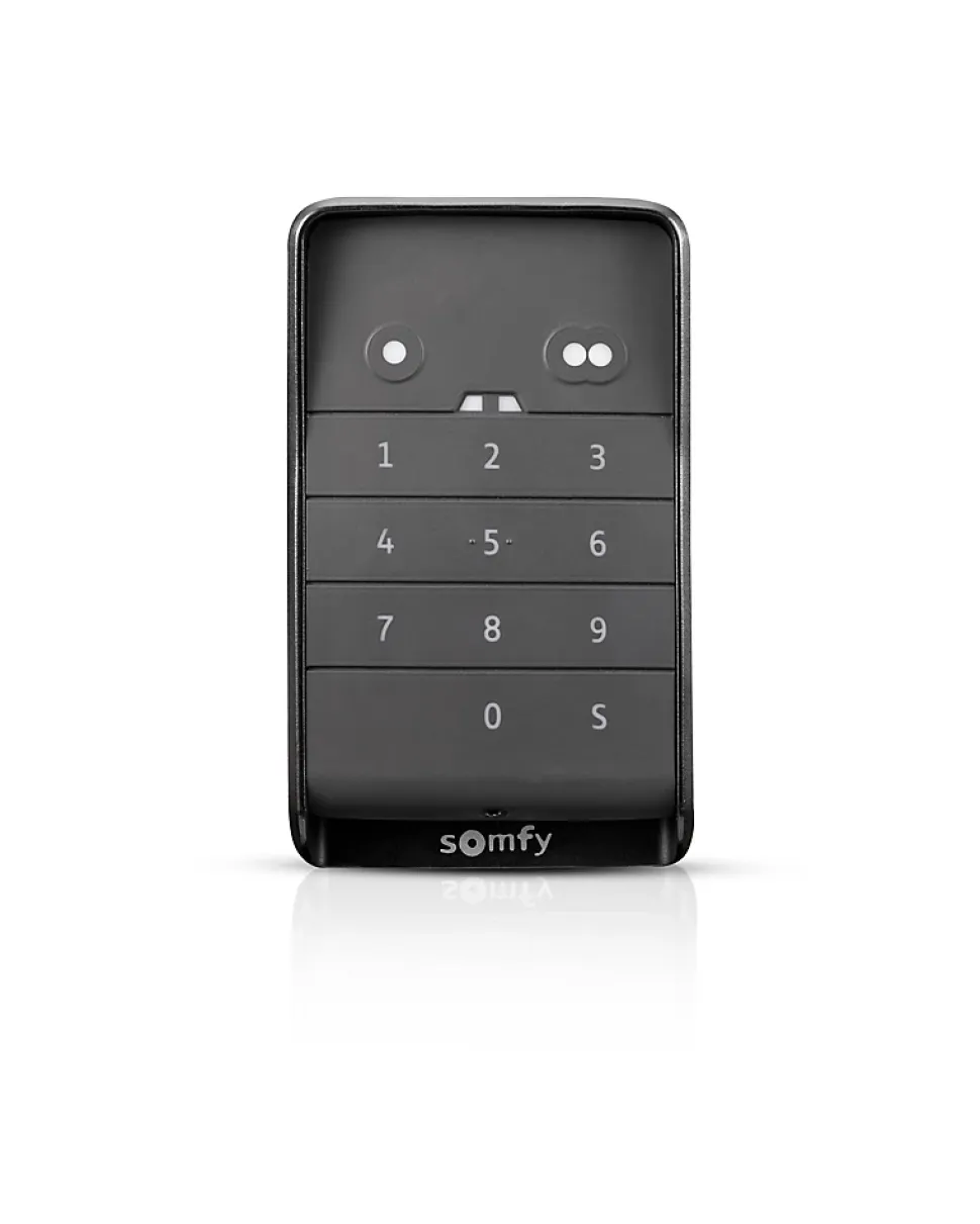 Clavier à code RTS pour portail et/ou porte de garage motorisés radio RTS Somfy