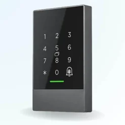Clavier de contrôle d'accès tactile connecté locky-7c avec boitier métal à code, badge et bluetooth