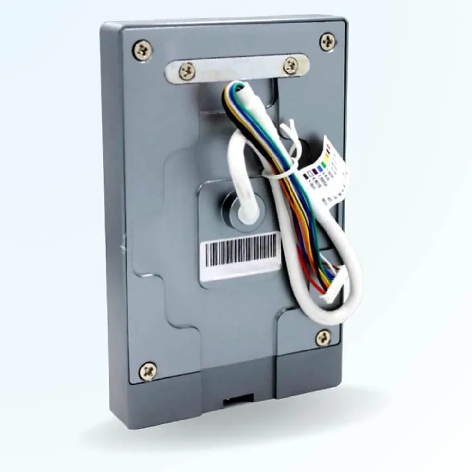 Clavier de contrôle d'accès tactile connecté locky-7c avec boitier métal à code, badge et bluetooth