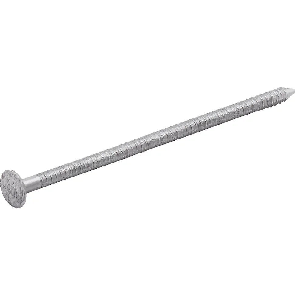 Clous à tige annelée 3,75x75 mm - boîte de 1kg Diall