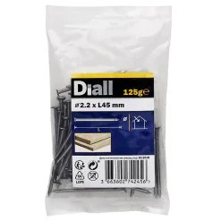 Clous à tête plate en acier galvanisé 2,2x45 - 125g