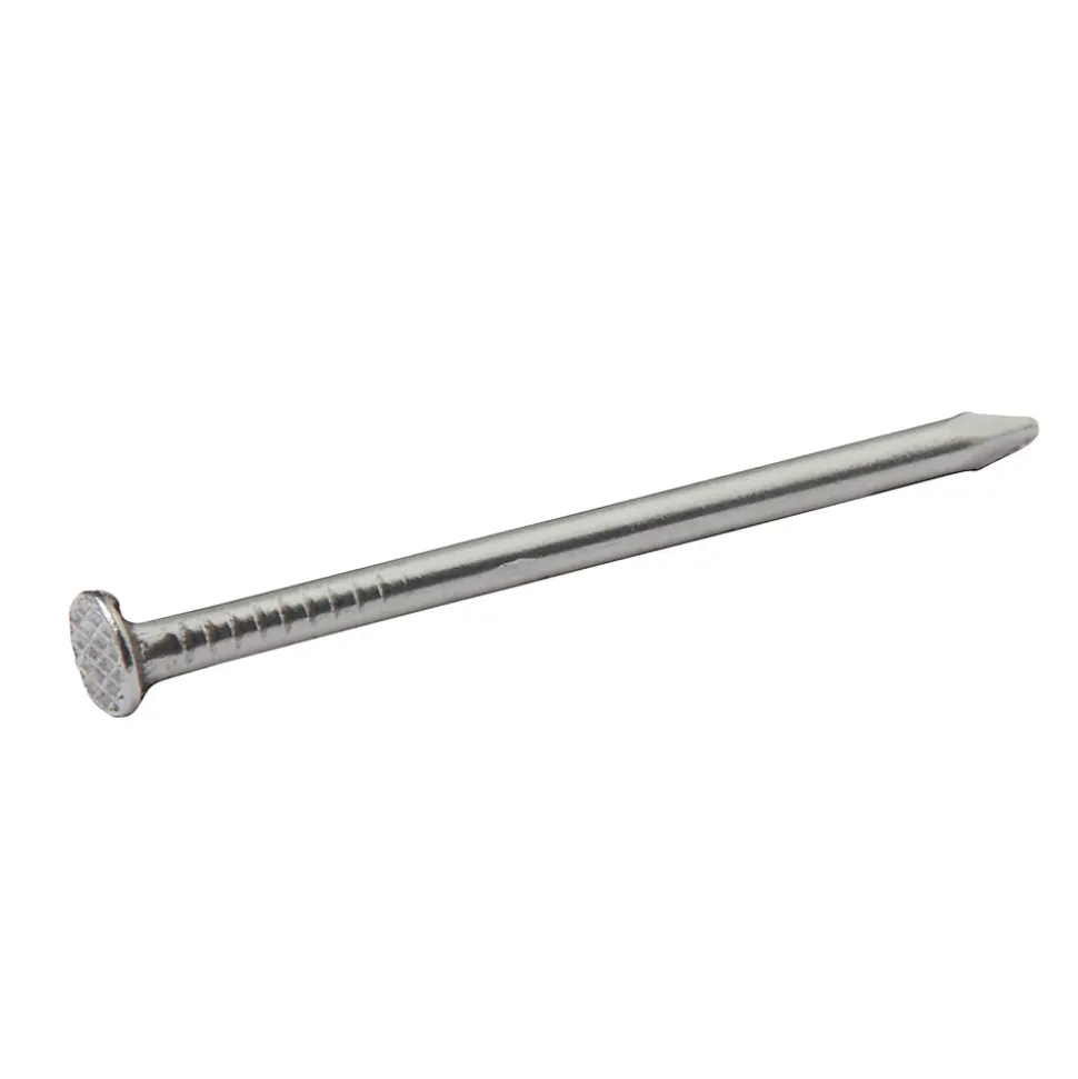 Clous à tête plate en acier galvanisé 1,5x30 - 125g