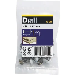 Clous tapissiers blancs - sachet de 50 pièces Diall