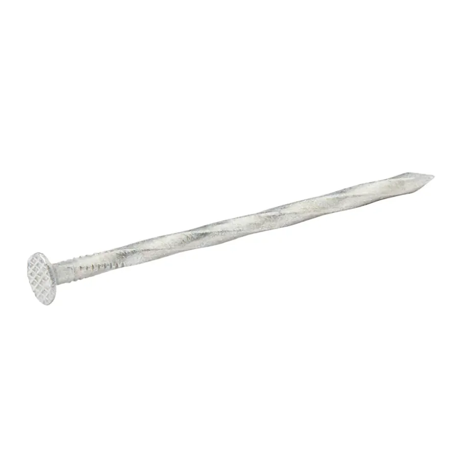 Clous torsadés en acier galvanisé 3,4x70 - 125g