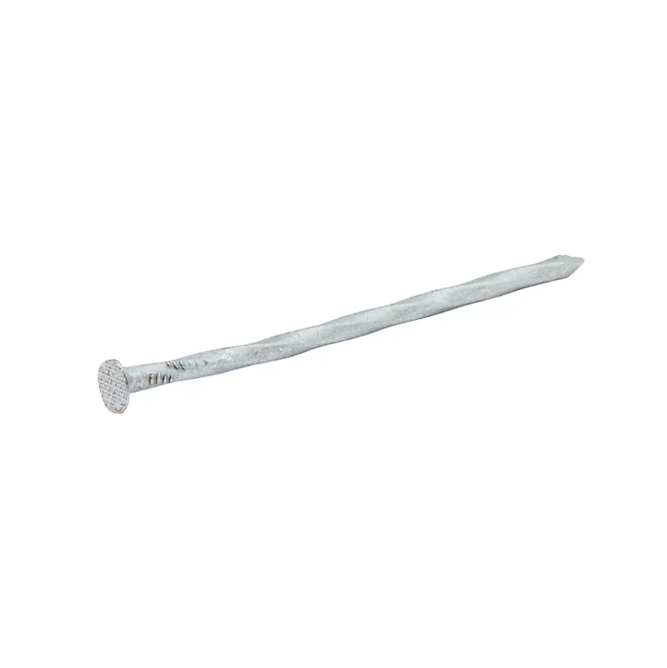 Clous torsadés en acier galvanisé 3,4x80 - 125g