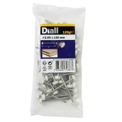 Clous UPVC en acier inoxydable A4 2,65x50 - 125g